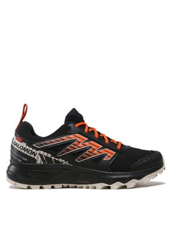 Sneakersy Salomon Wander 471526 26 V0 Czarny ze sklepu eobuwie.pl w kategorii Buty trekkingowe męskie - zdjęcie 183572755