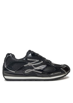 Sneakersy KARL LAGERFELD Velocette KL63925 Czarny ze sklepu eobuwie.pl w kategorii Buty sportowe damskie - zdjęcie 183572935