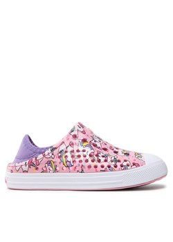 Trampki Skechers Unicorn Dazzle 308060L/PKLV Różowy ze sklepu eobuwie.pl w kategorii Trampki dziecięce - zdjęcie 183573015