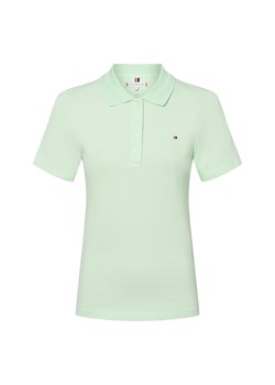 Tommy Hilfiger Damska koszulka polo Kobiety Bawełna seledynowy jednolity ze sklepu vangraaf w kategorii Bluzki damskie - zdjęcie 183575488