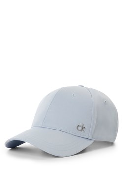 Calvin Klein Czapka damska Kobiety Bawełna jasnoniebieski jednolity ze sklepu vangraaf w kategorii Czapki z daszkiem damskie - zdjęcie 183575565