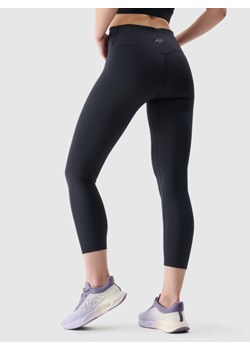 Damskie legginsy treningowe 4F 4FRSS25TFTIF308 - czarne ze sklepu Sportstylestory.com w kategorii Spodnie damskie - zdjęcie 183577145