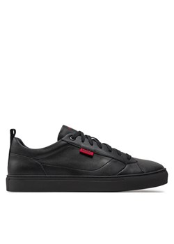Sneakersy Hugo Morrie Tenn napu 50523642 Czarny ze sklepu eobuwie.pl w kategorii Buty sportowe męskie - zdjęcie 183577288