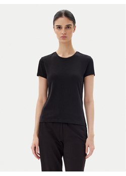 EA7 Emporio Armani T-Shirt 7W000497 AF14880 UC001 Czarny Regular Fit ze sklepu MODIVO w kategorii Bluzki damskie - zdjęcie 183578037