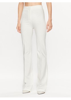 Pinko Spodnie materiałowe 100054 A15M Biały Wide Leg ze sklepu MODIVO w kategorii Spodnie damskie - zdjęcie 183578085