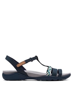Clarks Sandały Amanda Tealite 26171128 Granatowy ze sklepu MODIVO w kategorii Sandały damskie - zdjęcie 183578095