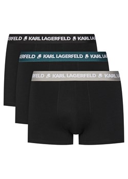 KARL LAGERFELD Komplet 3 par bokserek A1M47021 Czarny ze sklepu MODIVO w kategorii Majtki męskie - zdjęcie 183578139