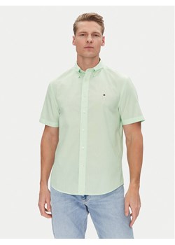 Tommy Hilfiger Koszula MW0MW37584 Zielony Regular Fit ze sklepu MODIVO w kategorii Koszule męskie - zdjęcie 183578157