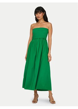 ONLY Sukienka letnia Claudia 15343044 Zielony Regular Fit ze sklepu MODIVO w kategorii Sukienki - zdjęcie 183578168