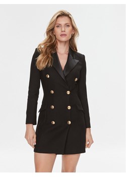 Elisabetta Franchi Marynarka AB-418-36E1-V840 Czarny Regular Fit ze sklepu MODIVO w kategorii Marynarki damskie - zdjęcie 183578207
