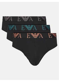 Emporio Armani Underwear Komplet 3 par slipów EM000258 AF10778 MC061 Czarny ze sklepu MODIVO w kategorii Majtki męskie - zdjęcie 183578256