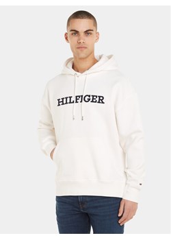 Tommy Hilfiger Bluza Monotype Embro MW0MW33062 Biały Regular Fit ze sklepu MODIVO w kategorii Bluzy męskie - zdjęcie 183578288