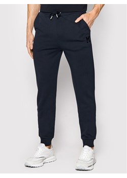 KARL LAGERFELD Spodnie dresowe 705893 500900 Granatowy Regular Fit ze sklepu MODIVO w kategorii Spodnie męskie - zdjęcie 183578317