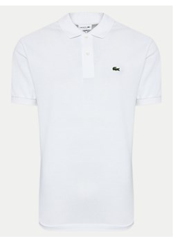 Lacoste Polo L1212 Biały Classic Fit ze sklepu MODIVO w kategorii T-shirty męskie - zdjęcie 183578406