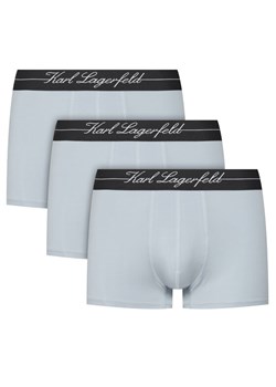 KARL LAGERFELD Komplet 3 par bokserek A1M47089 Błękitny ze sklepu MODIVO w kategorii Majtki męskie - zdjęcie 183578419