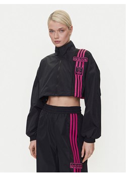 adidas Bluza Adibreak JD0097 Czarny Regular Fit ze sklepu MODIVO w kategorii Bluzy damskie - zdjęcie 183578517