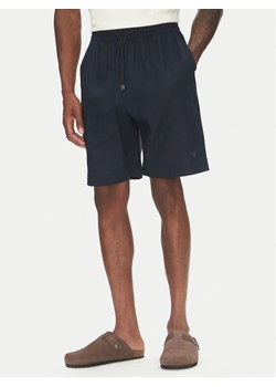 Emporio Armani Szorty materiałowe EM000681 AF12356 UB102 Granatowy Regular Fit ze sklepu MODIVO w kategorii Spodenki męskie - zdjęcie 183578518
