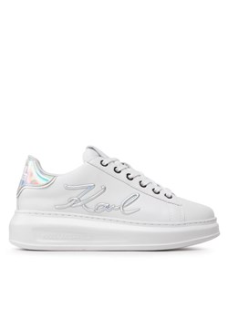 KARL LAGERFELD Sneakersy KL62510A Biały ze sklepu MODIVO w kategorii Trampki damskie - zdjęcie 183578519