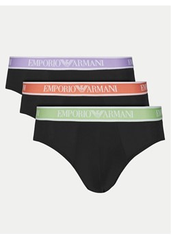 Emporio Armani Underwear Komplet 3 par slipów EM000258 AF10779 MC061 Czarny ze sklepu MODIVO w kategorii Majtki męskie - zdjęcie 183578525