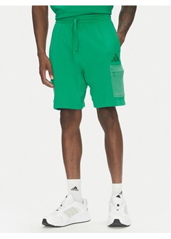 adidas T-Shirt ALL SZN Colorblock JJ3676 Zielony Loose Fit ze sklepu MODIVO w kategorii T-shirty męskie - zdjęcie 183578568