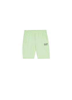 EA7 Emporio Armani Szorty sportowe 8NBS51 BJ05Z 1805 Zielony Regular Fit ze sklepu MODIVO w kategorii Spodenki chłopięce - zdjęcie 183578615