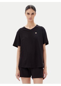 EA7 Emporio Armani T-Shirt 7W000029 AF10373 UC001 Czarny Loose Fit ze sklepu MODIVO w kategorii Bluzki damskie - zdjęcie 183578647