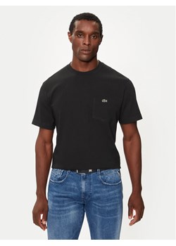 Lacoste T-Shirt TH2827 Czarny Regular Fit ze sklepu MODIVO w kategorii T-shirty męskie - zdjęcie 183578716