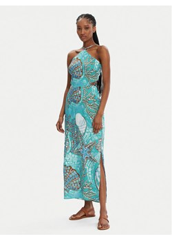 Seafolly Sukienka letnia La Mer 55423-DR Turkusowy Regular Fit ze sklepu MODIVO w kategorii Sukienki - zdjęcie 183578746