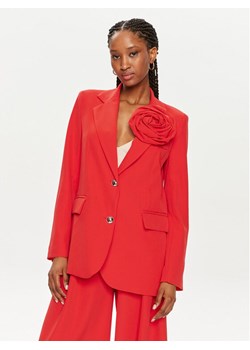 Maryley Marynarka 24EB202/43FI Czerwony Regular Fit ze sklepu MODIVO w kategorii Marynarki damskie - zdjęcie 183578777