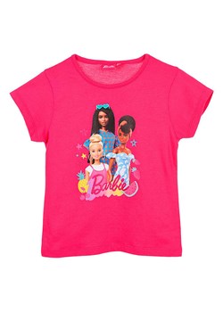 Barbie Koszulka &quot;Barbie&quot; w kolorze różowym ze wzorem ze sklepu Limango Polska w kategorii Bluzki dziewczęce - zdjęcie 183582779