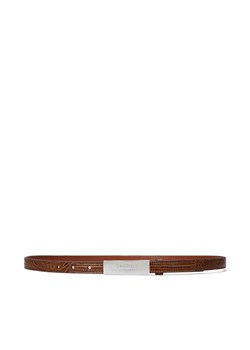 LAUREN RALPH LAUREN Pasek Damski 412942223002 Brązowy ze sklepu MODIVO w kategorii Paski damskie - zdjęcie 183582839
