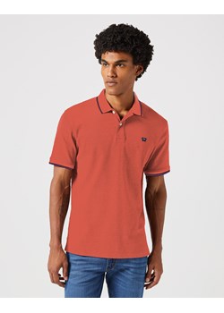 WRANGLER MĘSKA KOSZULKA POLO SHIRT BURNT SIENNA 112352857 ze sklepu YouNeedit.pl w kategorii T-shirty męskie - zdjęcie 183584129