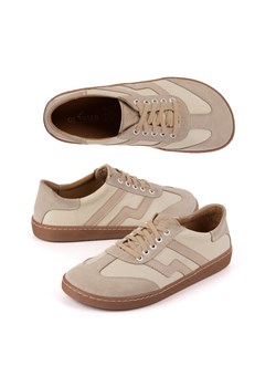 Buty barefoot damskie skórzane Olivier Eliza beżowe ze sklepu butyolivier w kategorii Półbuty damskie - zdjęcie 183585059