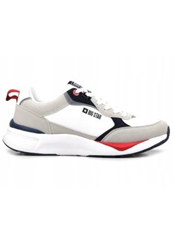Buty męskie sportowe półbuty memory foam Big Star LL174235 białe ze sklepu butyolivier w kategorii Buty sportowe męskie - zdjęcie 183585109