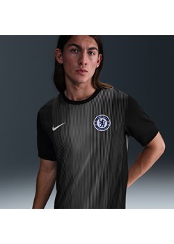 Męska koszulka piłkarska z krótkim rękawem Nike Dri-FIT Chelsea F.C. Stadium Goalkeeper 2025/26 – replika - Czerń - id: 41315560666new - marki Nike - 183585208 Męska koszulka piłkarska z krótkim rękawem Nike Dri-FIT Chelsea F.C. Stadium Goalkeeper 2025/26 – replika - Czerń ze sklepu Nike poland w kategorii T-shirty męskie - zdjęcie 183585208