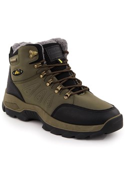 Buty trekkingowe męskie ocieplane zielone Vanhorn 16314 ze sklepu ButyModne.pl w kategorii Buty trekkingowe męskie - zdjęcie 183588958