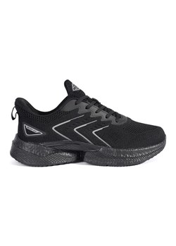 Vico Czarne lekkie buty sportowe sznurowane ze sklepu ButyModne.pl w kategorii Buty sportowe damskie - zdjęcie 183589047