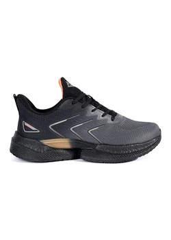 Vico Czarno-szare lekkie buty sportowe sznurowane ze sklepu ButyModne.pl w kategorii Buty sportowe damskie - zdjęcie 183589089