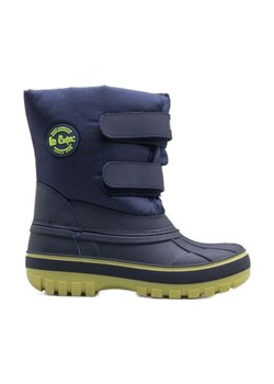 Buty zimowe śniegowce Lee Cooper LCJ-24-44-2845K niebieskie ze sklepu ButyModne.pl w kategorii Buty zimowe dziecięce - zdjęcie 183589147
