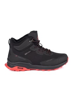 Vico Czarno-czerwone męskie buty trekkingowe czarne ze sklepu ButyModne.pl w kategorii Buty trekkingowe dziecięce - zdjęcie 183589196
