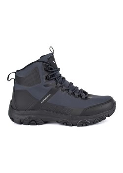 Vico Granatowe buty zimowe męskie wiązane niebieskie ze sklepu ButyModne.pl w kategorii Buty trekkingowe męskie - zdjęcie 183589205
