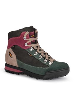 Buty Aku Ultra light Gtx 36520388 zielone ze sklepu ButyModne.pl w kategorii Buty trekkingowe dziecięce - zdjęcie 183589385