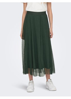 ONLY Spódnica midi 15214303 Zielony Regular Fit ze sklepu MODIVO w kategorii Spódnice - zdjęcie 183591317