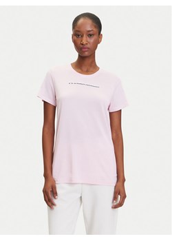 Under Armour Koszulka techniczna Tech Pth Graphic SSC 1389726 Różowy Regular Fit ze sklepu MODIVO w kategorii Bluzki damskie - zdjęcie 183591346