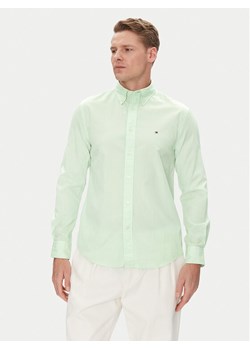 Tommy Hilfiger Koszula MW0MW37550 Zielony Regular Fit ze sklepu MODIVO w kategorii Koszule męskie - zdjęcie 183591358