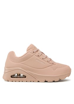 Skechers Sneakersy Uno Stand On Air 73690/SND Beżowy ze sklepu MODIVO w kategorii Buty sportowe damskie - zdjęcie 183591386