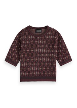 Scotch &amp; Soda Sweter w kolorze bordowym ze sklepu Limango Polska w kategorii Bluzki damskie - zdjęcie 183592275