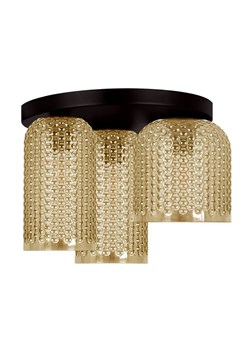 Lampa ze szklanymi kloszami beżowa B8-E78 ze sklepu Edinos.pl w kategorii Lampy sufitowe - zdjęcie 183592295