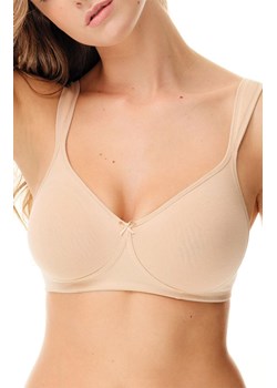 Bawełniany biustonosz miękki soft beżowy 2435, Kolor beżowy, Rozmiar 75B, SPIMAN - id: 206644 - marki Spiman - 183592388 Bawełniany biustonosz miękki soft beżowy 2435, Kolor beżowy, Rozmiar 75B, SPIMAN ze sklepu Intymna w kategorii Biustonosze - zdjęcie 183592388