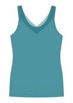 Triumph tank top Feel of Modal 10221637-1597, Kolor turkusowy, Rozmiar L, Triumph ze sklepu Intymna w kategorii Podkoszulki i halki - zdjęcie 183592476